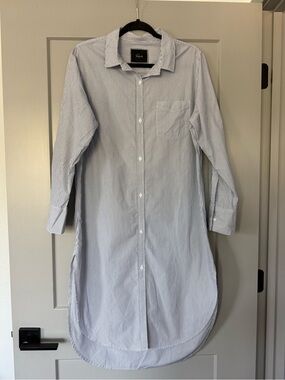 RAILS blue striped shirt dress Size Medium